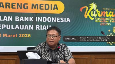 Bayam dan Udang Basah Sebabkan Inflasi Kepri Maret 2026